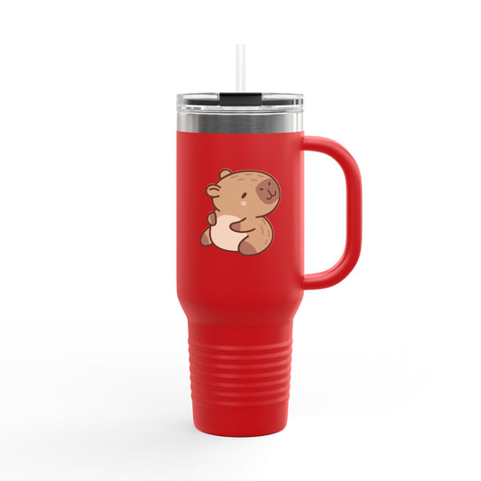 Capybara Insulated Travel Mug – 40oz Stainless Steel